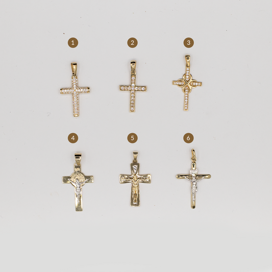 Cruces chica 14k