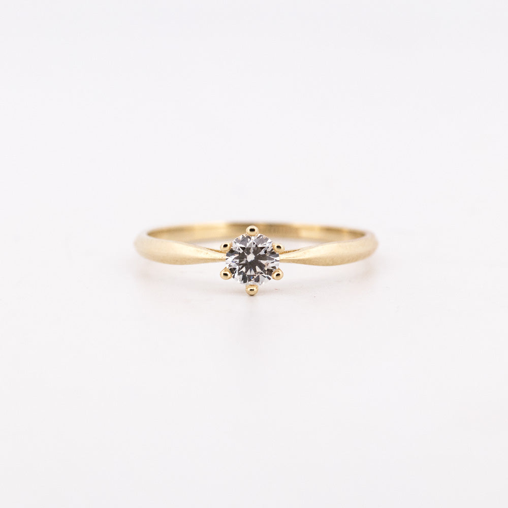 Anillo Solitario moño