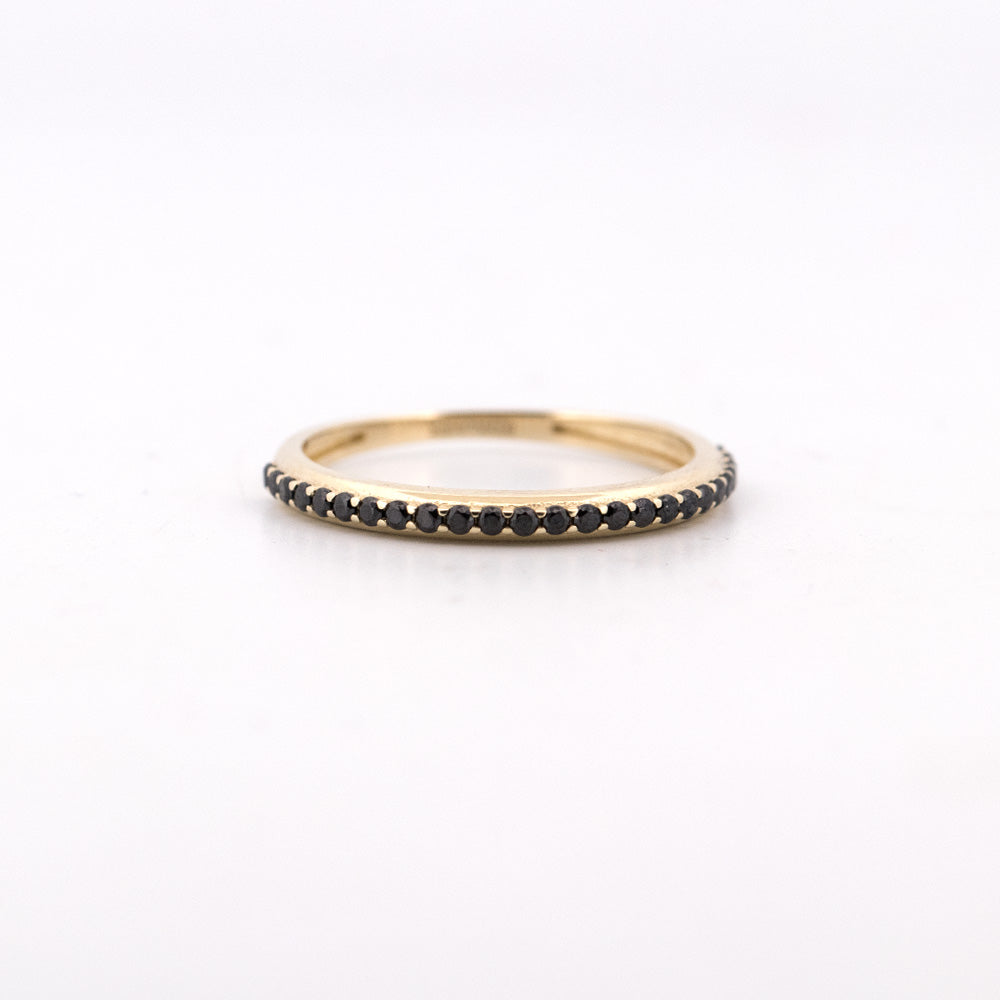 Anillo Zirconia Negra