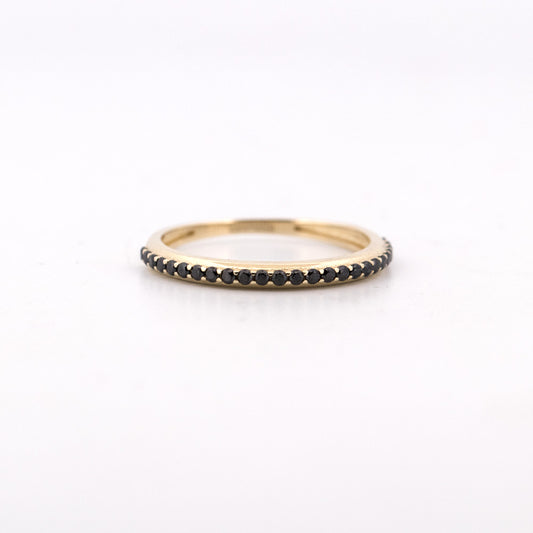 Anillo Zirconia Negra
