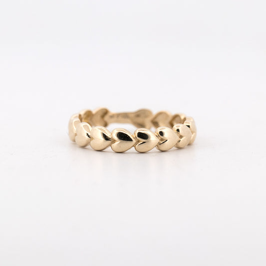 Anillo Corazones 3D