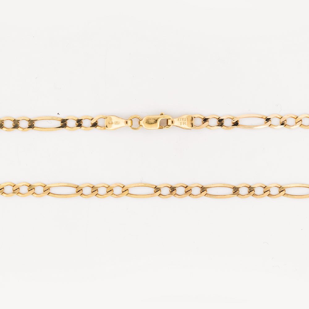 Cadena 14k tejido Cartier 3x1