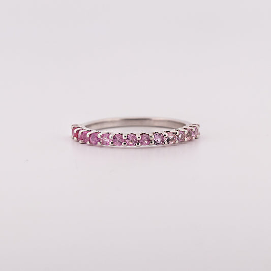 Anillo Carlota rosa